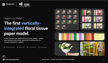 SatinWrap Floral - Seaman Paper Company